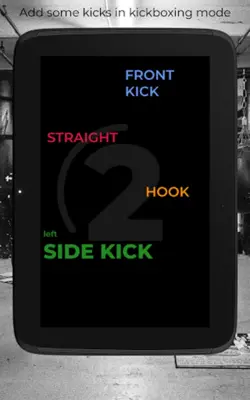 Shadow Boxing Workout Creator android App screenshot 1