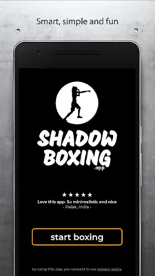 Shadow Boxing Workout Creator android App screenshot 23