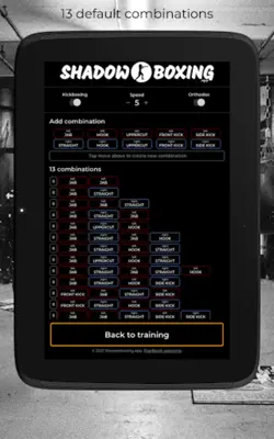 Shadow Boxing Workout Creator android App screenshot 5